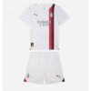 Barn AC Milan Tredje Tröja 2023-2024 Fotbollströjor Kortärmad Matchställ