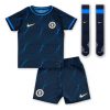 Billiga Fotbollströjor barn set Chelsea Bortatröja 2023-24