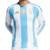 Matchtröjor Fotboll Argentina Hemma Tröja Copa América 2024 Långärmad