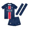 PSG Fotbollströja Barn Paris Saint-Germain Hemmatröja 2024-25 blå